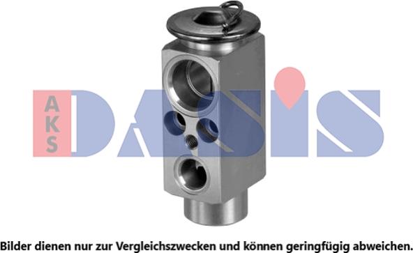 AKS Dasis 840112N - Expansion Valve, air conditioning autospares.lv