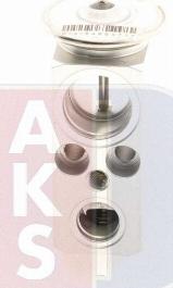 AKS Dasis 840112N - Expansion Valve, air conditioning autospares.lv