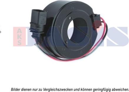 AKS Dasis 855009N - Coil, magnetic-clutch compressor autospares.lv