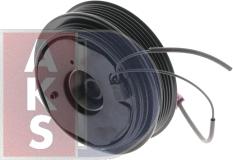 AKS Dasis 855007N - Magnetic Clutch, air conditioner compressor autospares.lv