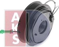 AKS Dasis 855007N - Magnetic Clutch, air conditioner compressor autospares.lv