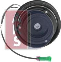 AKS Dasis 855007N - Magnetic Clutch, air conditioner compressor autospares.lv