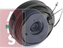 AKS Dasis 855007N - Magnetic Clutch, air conditioner compressor autospares.lv