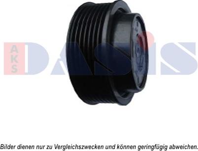 AKS Dasis 855019N - Magnetic Clutch, air conditioner compressor autospares.lv