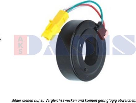 AKS Dasis 855028N - Coil, magnetic-clutch compressor autospares.lv
