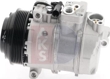 AKS Dasis 850990N - Compressor, air conditioning autospares.lv