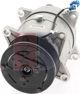 AKS Dasis 850958N - Compressor, air conditioning autospares.lv