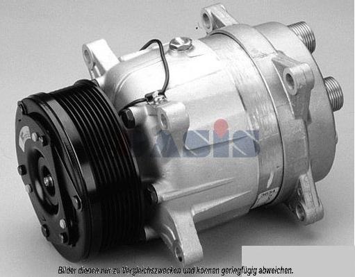 AKS Dasis 850958N - Compressor, air conditioning autospares.lv