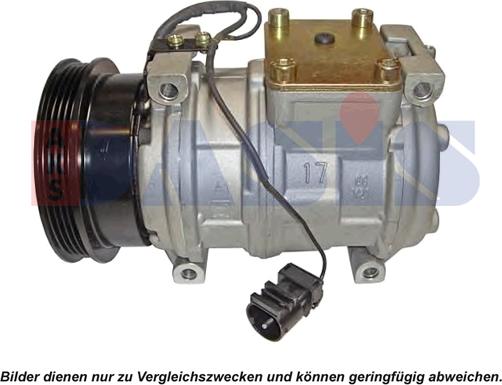 AKS Dasis 850905N - Compressor, air conditioning autospares.lv