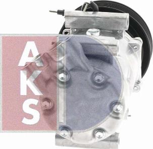 AKS Dasis 850933N - Compressor, air conditioning autospares.lv