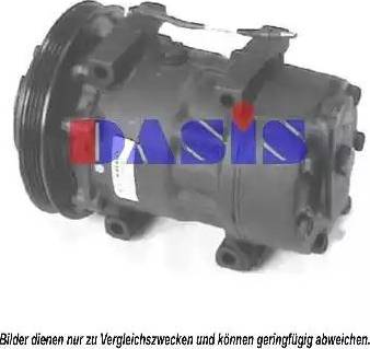 AKS Dasis 850449N - Compressor, air conditioning autospares.lv