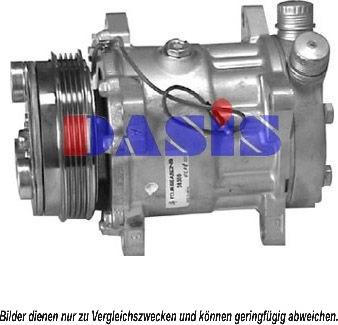 AKS Dasis 850446N - Compressor, air conditioning autospares.lv