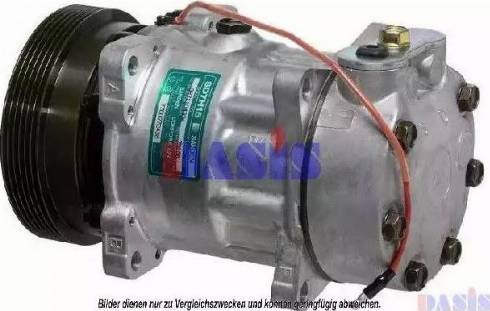 AKS Dasis 850455N - Compressor, air conditioning autospares.lv