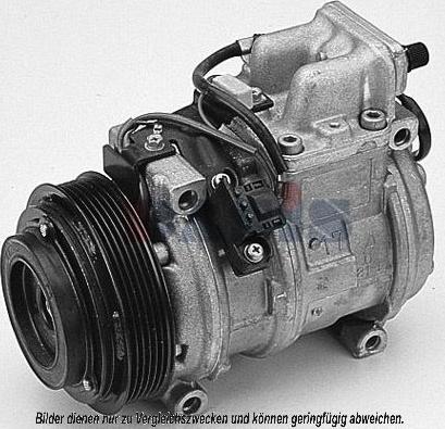 AKS Dasis 850400N - Compressor, air conditioning autospares.lv