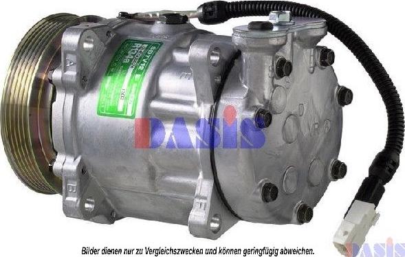 AKS Dasis 850486N - Compressor, air conditioning autospares.lv