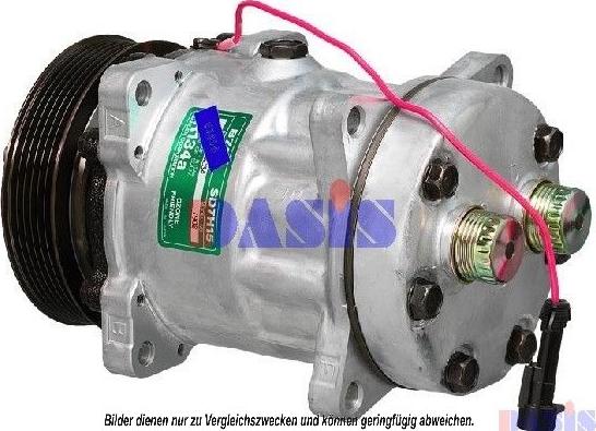 AKS Dasis 850488N - Compressor, air conditioning autospares.lv