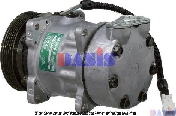 AKS Dasis 850475N - Compressor, air conditioning autospares.lv