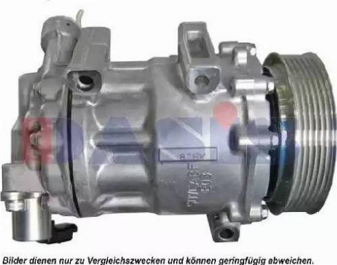 AKS Dasis 850476N - Compressor, air conditioning autospares.lv