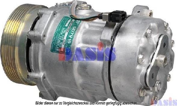 AKS Dasis 850541N - Compressor, air conditioning autospares.lv