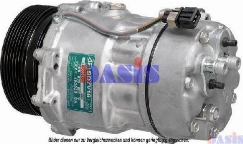 AKS Dasis 850547N - Compressor, air conditioning autospares.lv