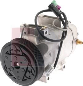 AKS Dasis 850555N - Compressor, air conditioning autospares.lv