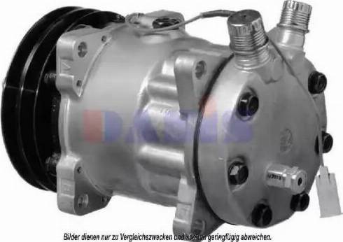 AKS Dasis 850552N - Compressor, air conditioning autospares.lv