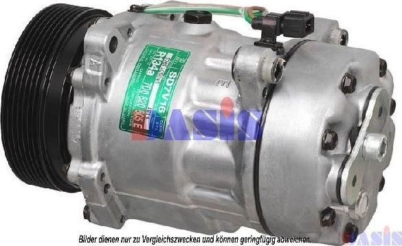 AKS Dasis 850509N - Compressor, air conditioning autospares.lv