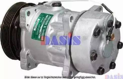 AKS Dasis 850501N - Compressor, air conditioning autospares.lv