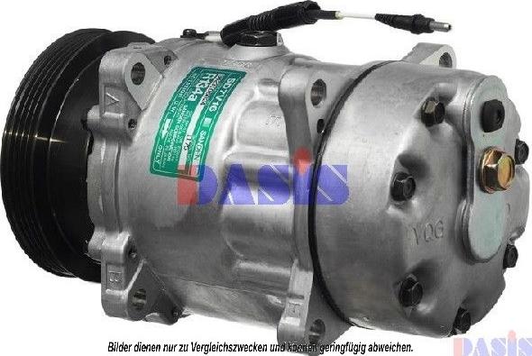 AKS Dasis 850503N - Compressor, air conditioning autospares.lv