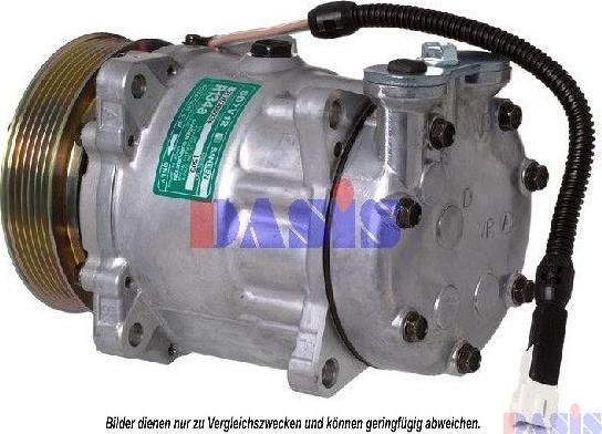 AKS Dasis 850514N - Compressor, air conditioning autospares.lv