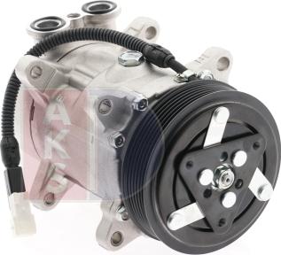 AKS Dasis 850514N - Compressor, air conditioning autospares.lv