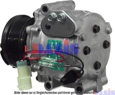 AKS Dasis 850518N - Compressor, air conditioning autospares.lv