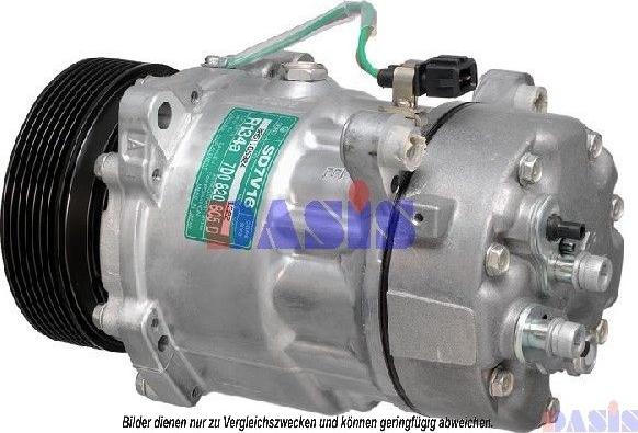 AKS Dasis 850513N - Compressor, air conditioning autospares.lv