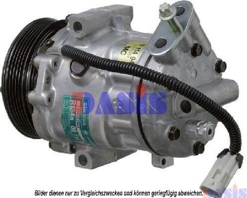 AKS Dasis 850517N - Compressor, air conditioning autospares.lv