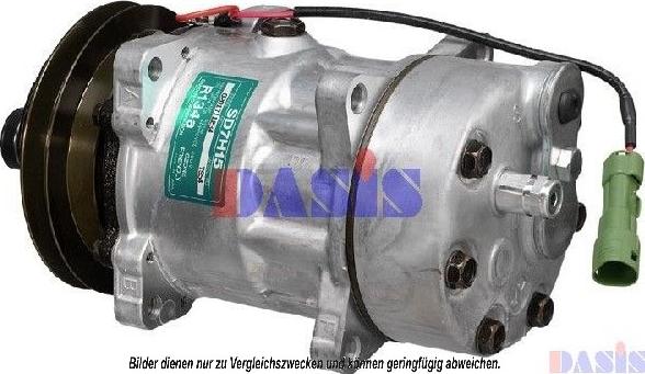 AKS Dasis 850589N - Compressor, air conditioning autospares.lv