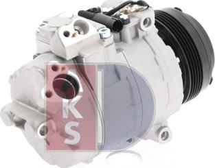 AKS Dasis 850535N - Compressor, air conditioning autospares.lv