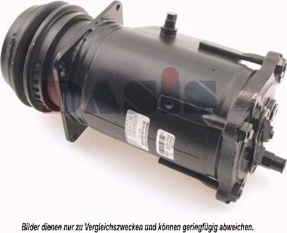 AKS Dasis 850530N - Compressor, air conditioning autospares.lv