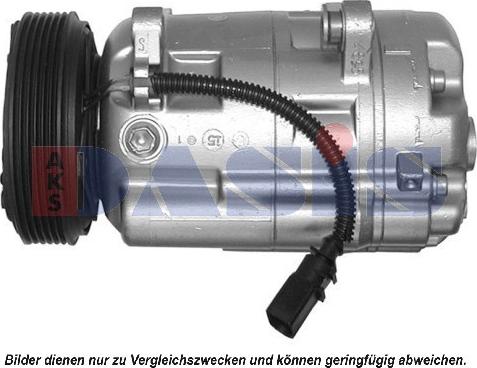 AKS Dasis 850694N - Compressor, air conditioning autospares.lv