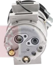 AKS Dasis 850696N - Compressor, air conditioning autospares.lv