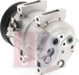 AKS Dasis 850697N - Compressor, air conditioning autospares.lv