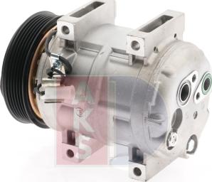 AKS Dasis 850697N - Compressor, air conditioning autospares.lv