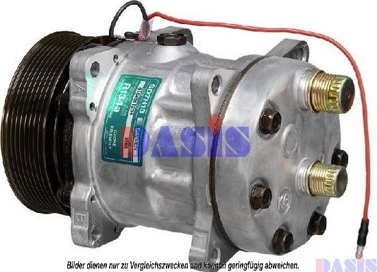 AKS Dasis 850644N - Compressor, air conditioning autospares.lv