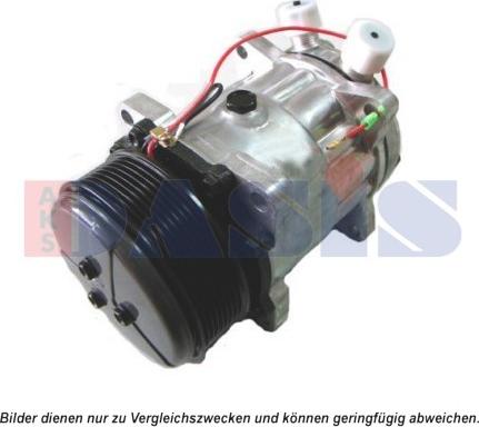 AKS Dasis 850641N - Compressor, air conditioning autospares.lv