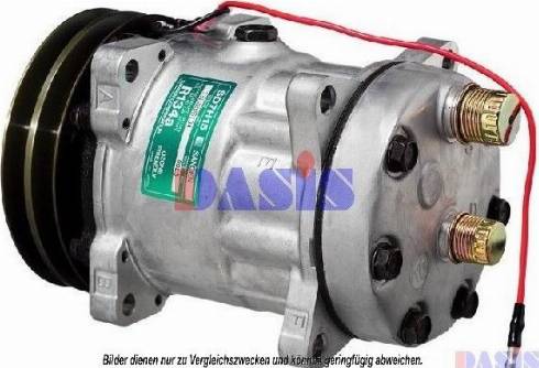 AKS Dasis 850643N - Compressor, air conditioning autospares.lv