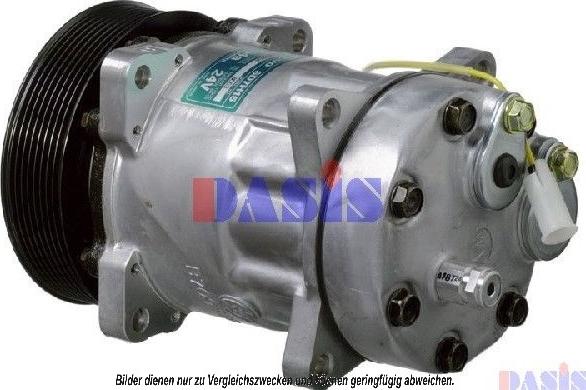 AKS Dasis 850659N - Compressor, air conditioning autospares.lv