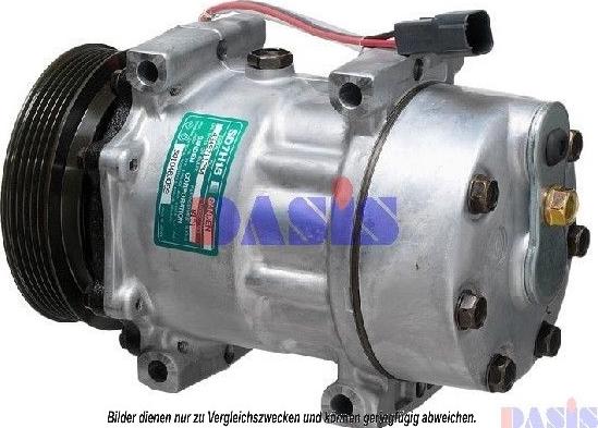 AKS Dasis 850669N - Compressor, air conditioning autospares.lv