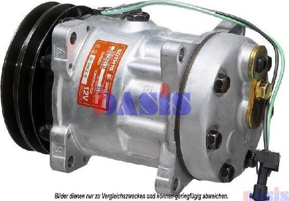 AKS Dasis 850668N - Compressor, air conditioning autospares.lv