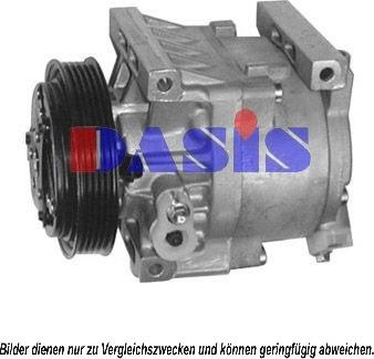 AKS Dasis 850601N - Compressor, air conditioning autospares.lv