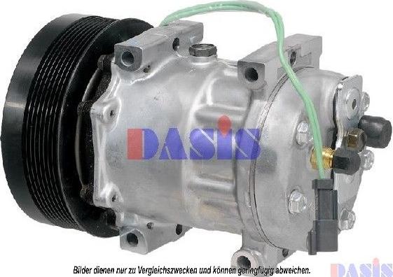 AKS Dasis 850619N - Compressor, air conditioning autospares.lv