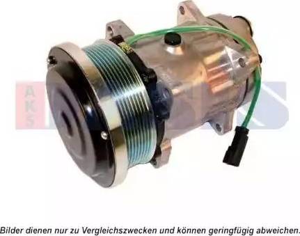 AKS Dasis 850615N - Compressor, air conditioning autospares.lv